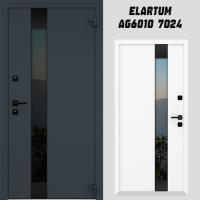Дверь Elartum AG6010 7024 (RAL 7024/9016)